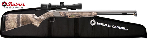 CVA Wolf - Stainless Steel & Realtree APX Camo - Burris Fullfield E1 3-9x40mm Soft Case Combo - PR2120SMBSC
