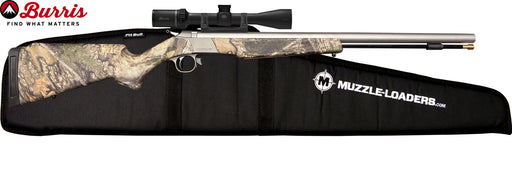 CVA Wolf - Stainless Steel & Realtree APX Camo - Burris Fullfield E1 3-9x40mm Soft Case Combo - PR2120SMBSC