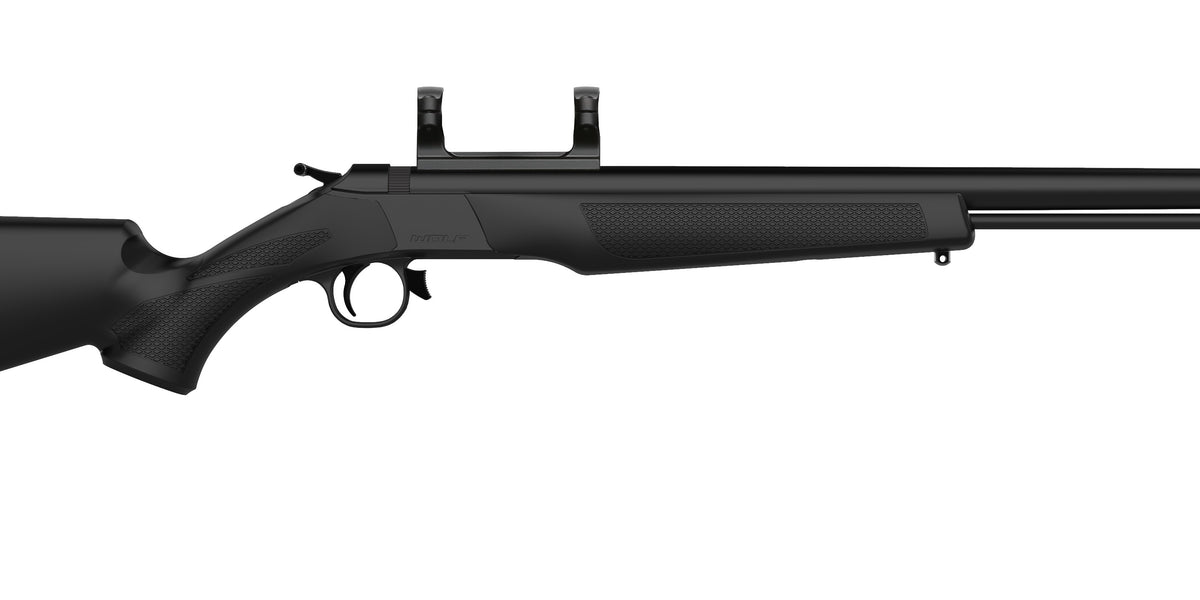 Muzzle Riflke CVA® Wolf™ Muzzleloader Rifle Black Stock w/ Blued Barrel | .50 Cal ...