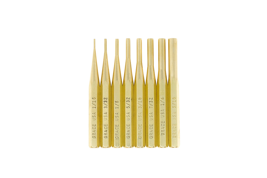 Grace USA Brass Punch Set - PS-8