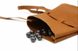 Muzzleloader Leather Ball Bag - Leather Coin Pouch - MZ1224