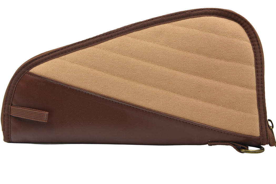 Muzzle-Loaders.com® Black Powder Revolver/Pistol Case - Soft Sided Muzzleloader Pistol Case - Reverse Side - MZ1234