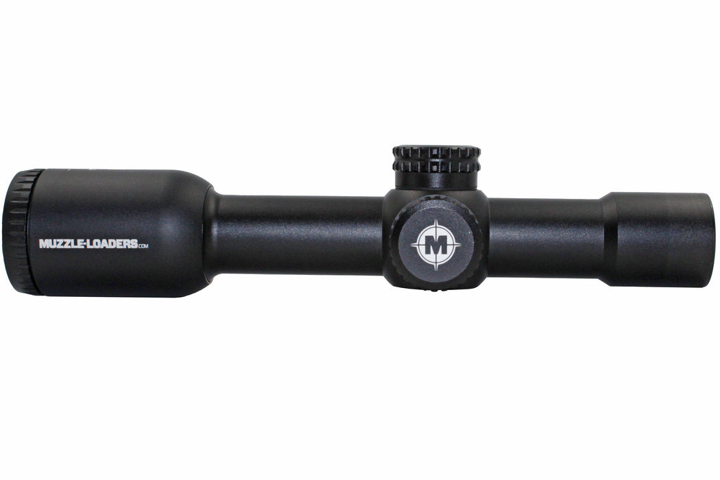 Muzzle-Loaders™ 1x24mm Black Powder Scope - Duplex Reticle - Matte Black - MZ1104