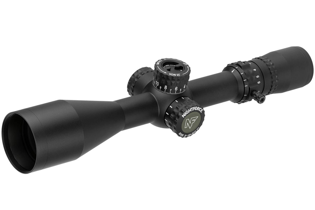 Nightforce NX6-3-18x50MM First Focal Plane Scope - MOA-C or MOA-XT Reticles