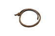 October Country Brass Nipple Cover Leather Strap