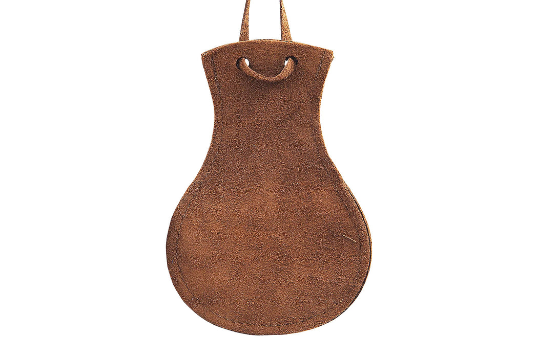 October Country Leather Bullet Bag with Pouch Back Side- 01-509