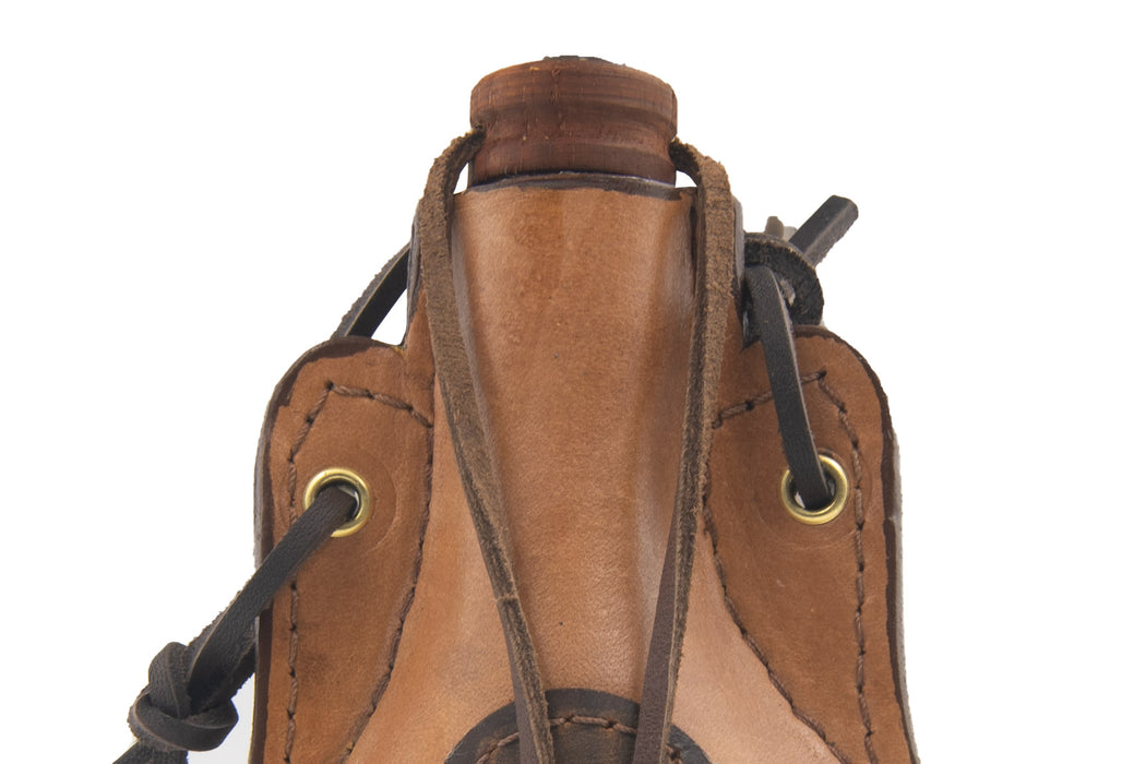 October Country™ Deluxe Hard Leather Ball Flask