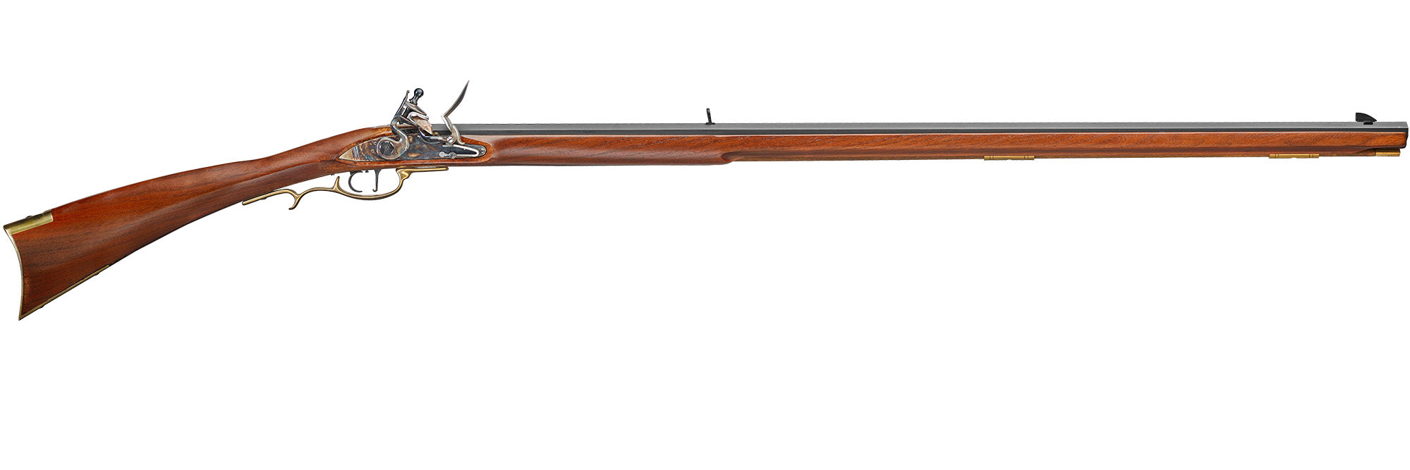 Pedersoli .50 Caliber Flintlock Blue Ridge Rifle - 010S26650C
