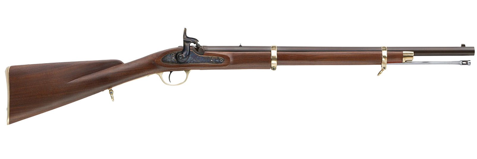 Pedersoli Cook & Brothers .58 Caliber Artillery Carbine Percussion Ignition Muzzleloader Rifle - S.209.580