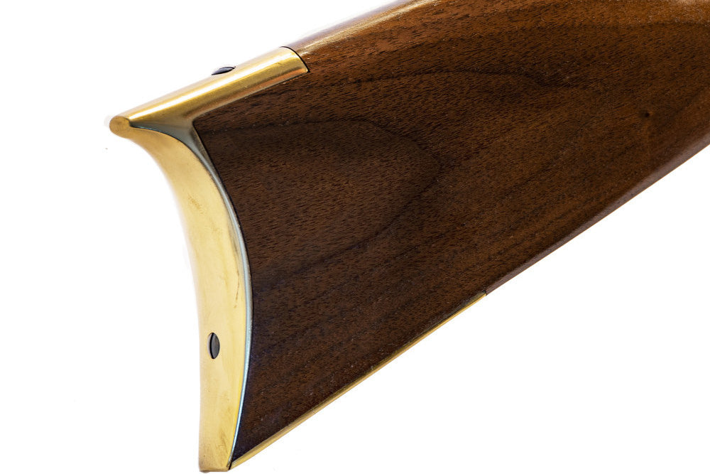 Pedersoli® Scout Percussion Muzzleloader Rifle Hardwood Stock with Brass Butt Plate