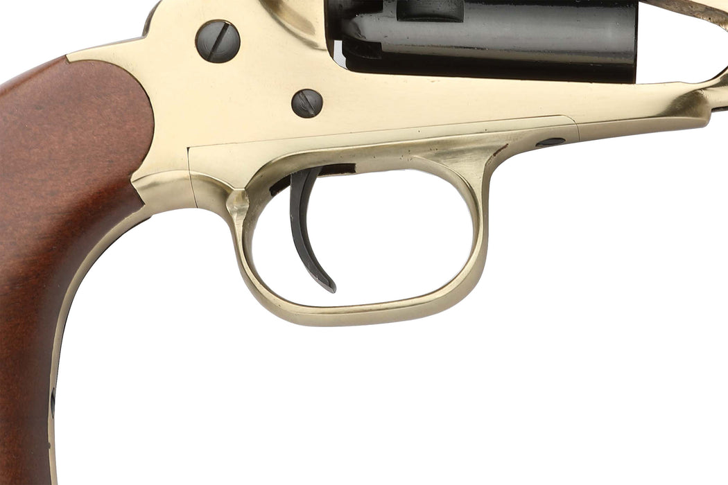 Pietta Model 1858 3" Barrel New Army Brass Frame - 44 Caliber Black Powder Revolver - Trigger - RGB44/3"
