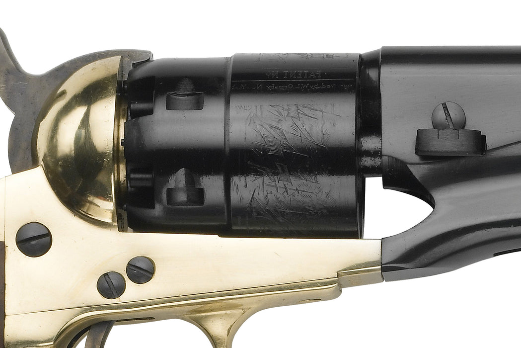 Pietta 1860 Army Revolver Engraved Cylinder