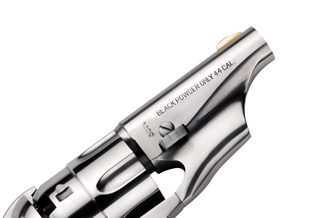 Pieta 1862 Police Snubnose Thunderer .44 Caliber Revolver - Barrel - CPPSNBOS44MTLC