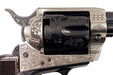 Pietta 1873 .44 Caliber Engraved Revolver with Engraved Cylinder, Hammer, and Frame - SA73-024/OSF/PT/LC