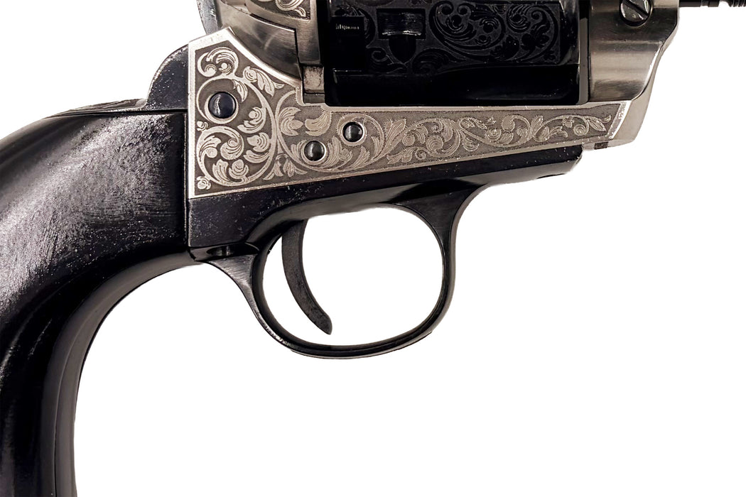Pietta 1873 Single Action Revolver Black Trigger and Guard - SA73-024/OSF/LE/VB