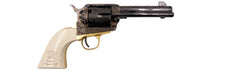 Pietta 1873 Single Action Engraved Revolver Dead Mans Hand - SA73-063/LE/IG/A&E