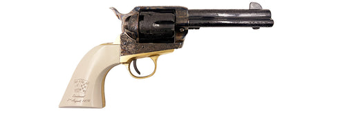 Pietta 1873 Single Action Engraved Revolver Dead Mans Hand - SA73-063/LE/IG/A&E