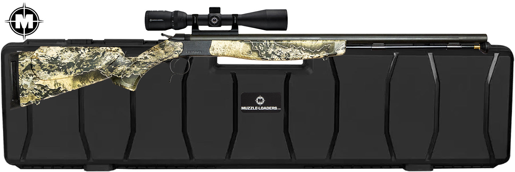 CVA™ Optima V2 Realtree™ Excape Camo Nitride Combo - .50 Cal Genesis™ Scope - PR2039NMZ