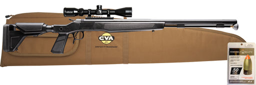 CVA™ Optima XP Rifle - Nitride Black - 26" Barrel .50 Caliber - KonusPro™ 3-9x40mm BDC Reticle - PR2043NSCP