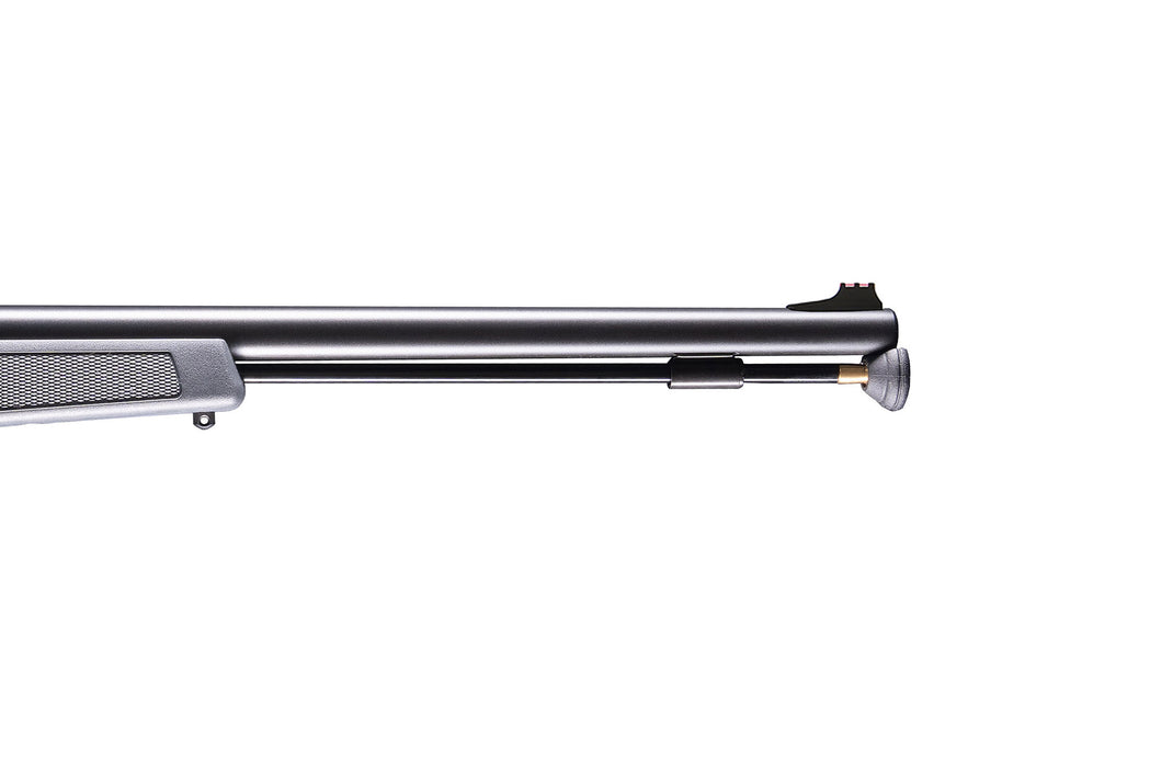 CVA® Wolf Muzzleloader Rifle .50 Cal - Blued Steel & Stealth Grey Stock - Fiber Optic Front Sights - Barrel - PR2119