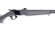 CVA® Wolf Muzzleloader Rifle .50 Cal - Blued Steel & Stealth Grey Stock - Fiber Optic Rear Sight - Breech Lever - PR2119