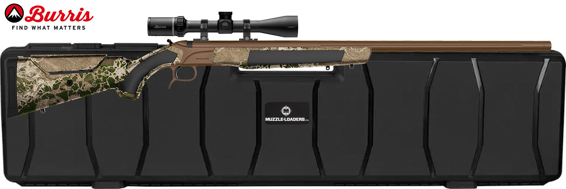 CVA™ Accura LR-X - Burris™ 3-9x40mm Fullfield E1 Scope - .50 Cal 30" - 1:28 Twist - PR9207BFC