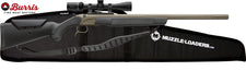 CVA™ Accura LR-X Burris™ Scope Package - VariFlame™ Ignition - .45 Cal 30" Barrel - Cerakote™ FDE Barrel w/ Black Stock 1:28 Twist - PR3210BFC