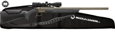 CVA™ Accura LR-X Scope Package - VariFlame™ Ignition - .45 Cal 30" Barrel - Cerakote™ FDE Barrel w/ Black Stock 1:28 Twist - PR3210NMZ