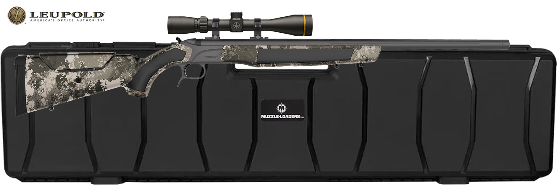 CVA™ Accura MR-X - Veil Alpine Leupold™ Scope Package - .45 Cal 26" Barrel Threaded - 1:22 Twist - PR3222NLC