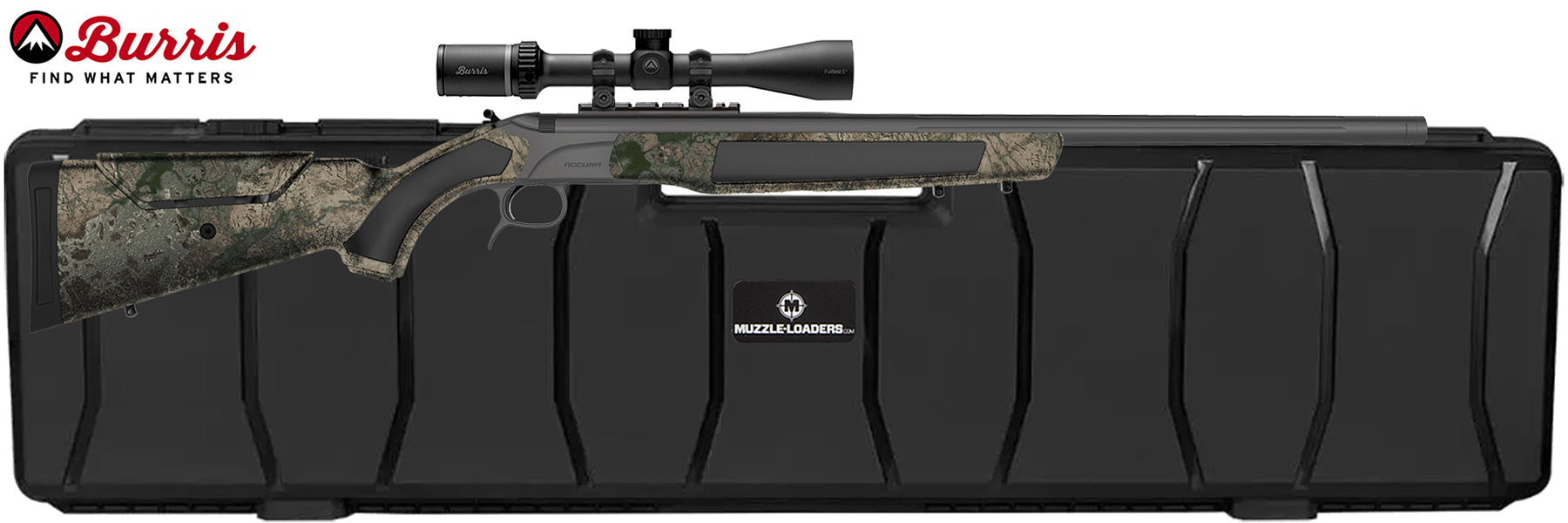 Cva® Accura™ Mr X Scope Combo 50 Cal Pr3224bfc Muzzle