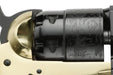 Pietta™ 1851 Snubnose Confederate Navy Sheriff Black Powder Revolver Pistol - .44 Caliber 5.5" Blued Barrel Brass Frame - RNSTI44MTBLC1 Cylinder