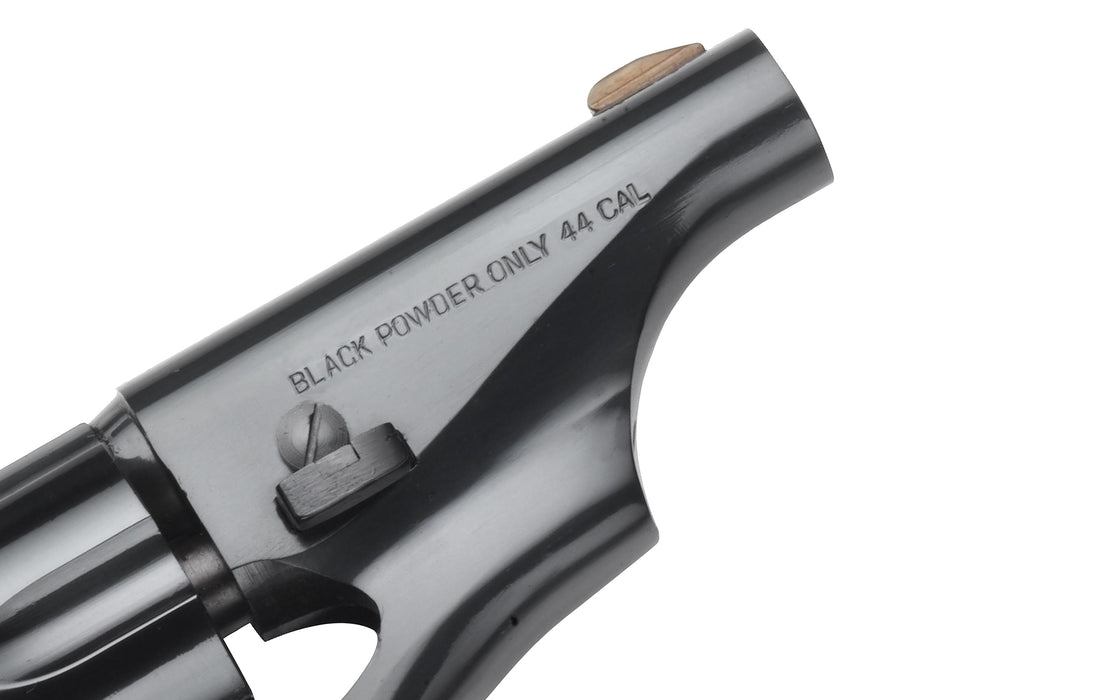 Pietta® 1862 Snub Nose Army Revolver - 3" Barrel - Steel Frame - Blued - Fluted Cylinder - CPPSNB44MTLC