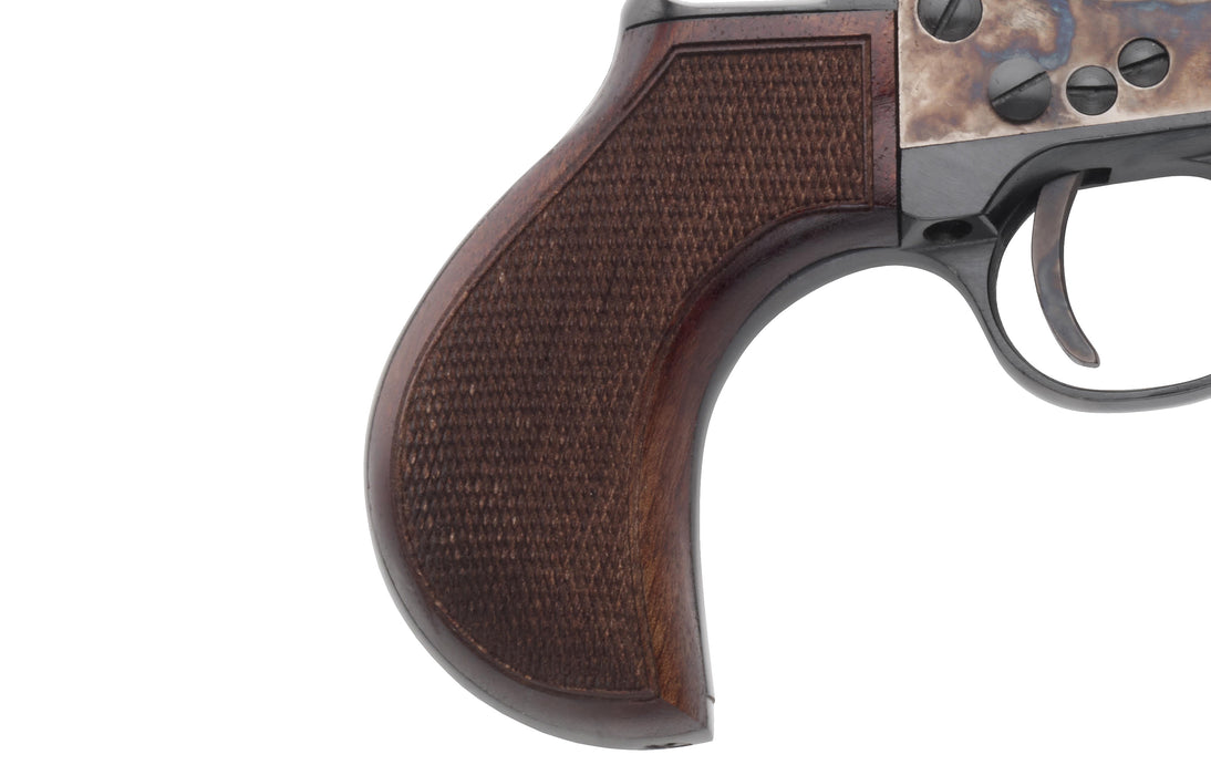 Pietta® 1862 Snub Nose Army Revolver - 3" Barrel - Steel Frame - Blued - Fluted Cylinder - CPPSNB44MTLC