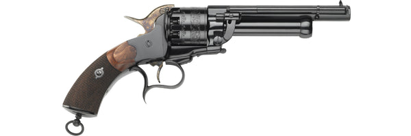 Pietta™ LeMat Cavalry Black Powder Revolver - .44 Caliber Revolver w/ 20GA Single-Shot Barrel - Walnut Grip - LMC44