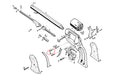 Pietta-replacement-TRIGGER-SCREW-1862-SPILLER-BURR-3928-B