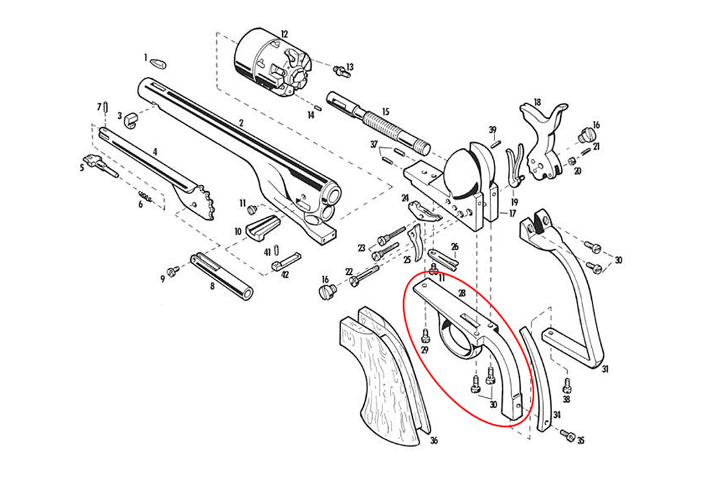 Pietta Triggerguard A680