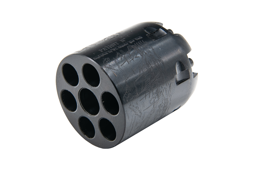 KEINARITA ケイナリタRoundCollarBlouse Navy 36 Pietta® 1851/60/61 Spare Revolver Cylinder | A344Y | Muzzle