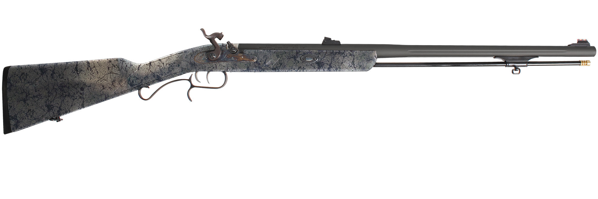 Traditions Shedhorn - Synthetic Desert Web - .50 Cal Muket Cap Ignition - Double Set Trigger - 26" Tungsten Cerakote - R3960537