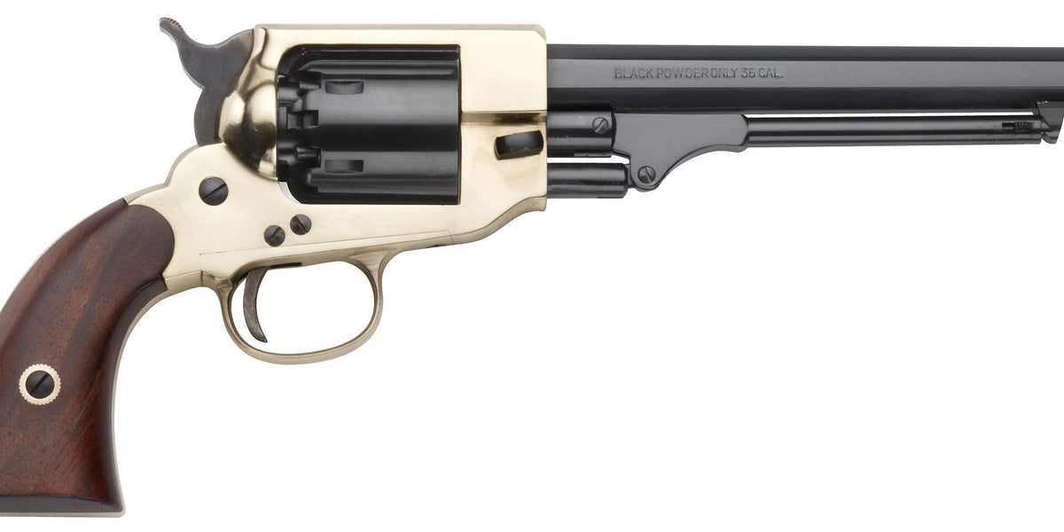 Pietta™ 1862 Spiller & Burr - SPB36 | .36 Cal Brass | Muzzle