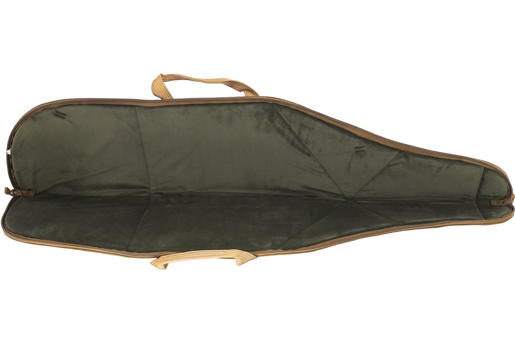 Thompson/Center Soft Rifle Case Open Showing Felt Interior - 9092R