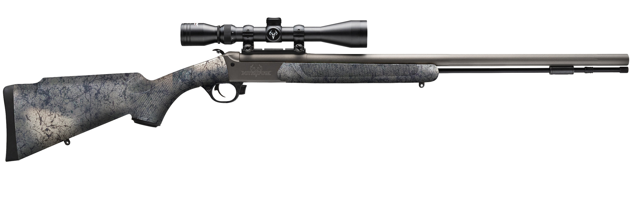 Traditions NitroFire Synthetic Desert Web - 26" Tungsten Cerakote Barrel - CR5-846604437