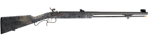 Traditions Shedhorn Muzzleloader - Synthetic Desert Web Camo Stock - Double Set Trigger - Peep Sights - Musket Cap Ignition - Tappered and Fluted 26" Cerakoted Barrel - R3960537WP