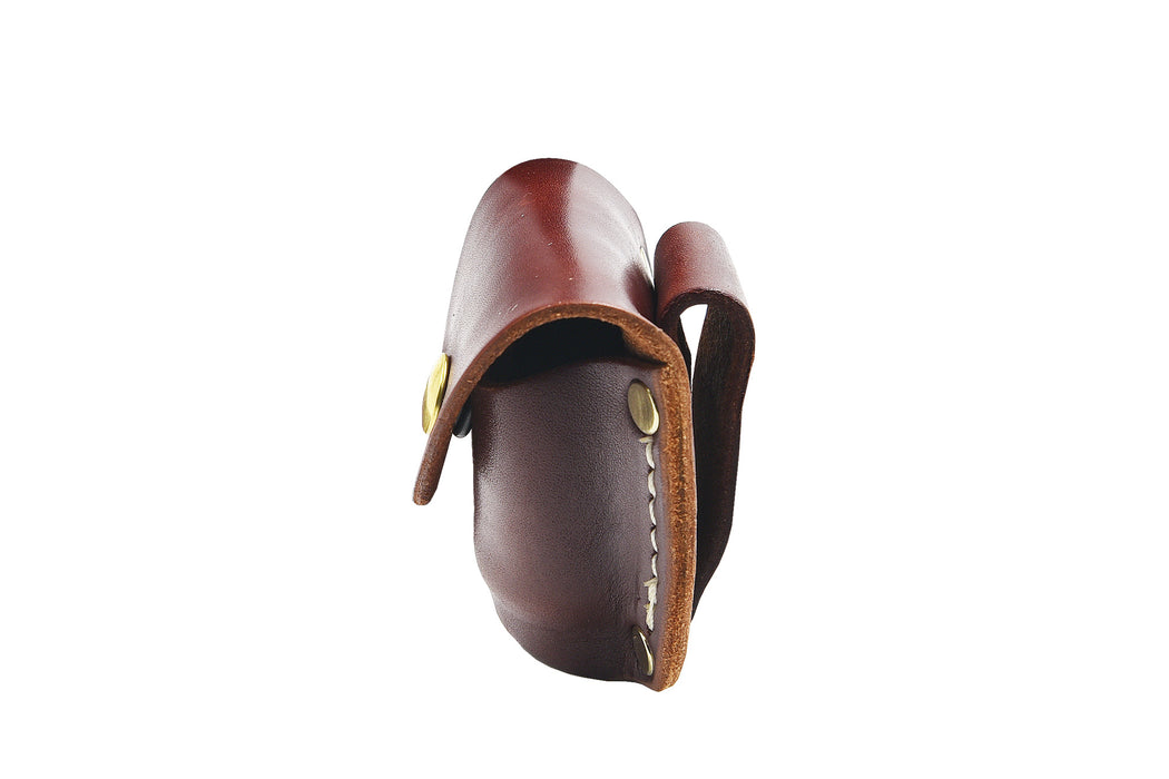 Triple K Leather Spare Cylinder Belt Pouch with Brass Snaps - TK6301