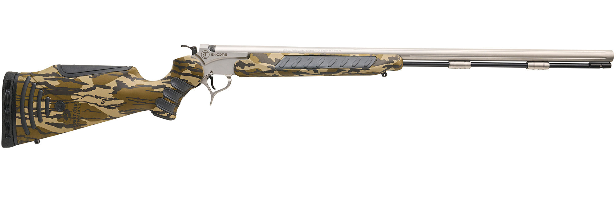 Thompson/Center Encore - ProHunter XT - 209x50 M/L - 28" Stainless Steel Barrel - Mossy Oak Bottomlands Flextech Camo Stock - 6107R