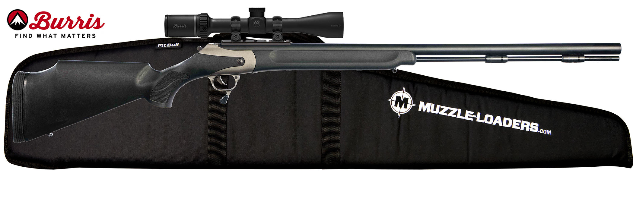 T/C Triumph Burris Fullfield w/Soft Case Scope Combo - 2274RBFC