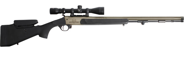 Traditions™ NitroFire Pro Series VAPR Muzzleloader - .50 Cal Black & Tungsten CeraKote™ - Scope Combo - CR53-84660450