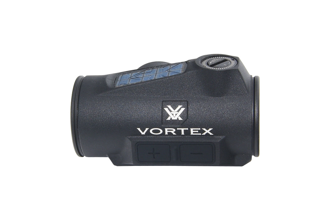 Vortex Crossfire II Red Dot 2 with Solar Power - CF2-RD2-SLR - Side Profile