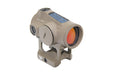 Vortex Crossfire II Red Dot 2 with Solar Power - Tan - CF2-RD2-SLR-T - Front Focal Plane