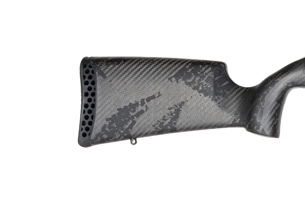 Weatherby 307 MZY Muzzleloader Rifle w/ Graphite Black Cerakote - Grey Camo Stock