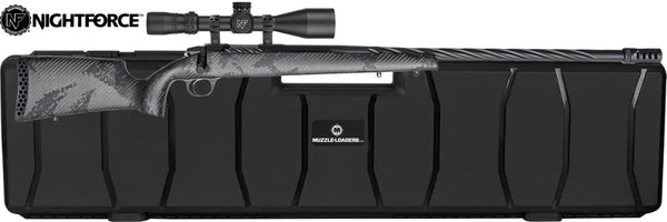 Weatherby® Model 307™ MZY Muzzleloader Rifle - .45 Cal - Graphite Black Cerakote - Nightforce Scope Package - MZY45NX6